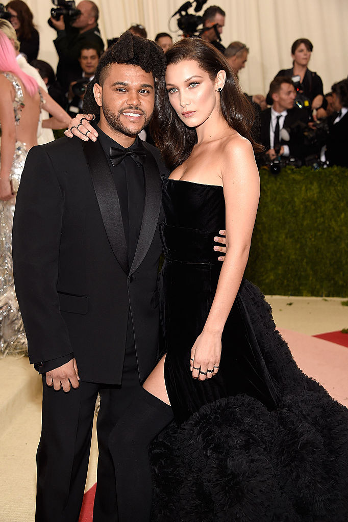 The Weeknd and Bella Hadid at the Met Gala