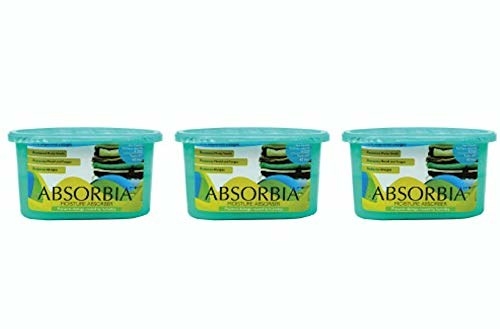 A pack of 3 moisture absorbers