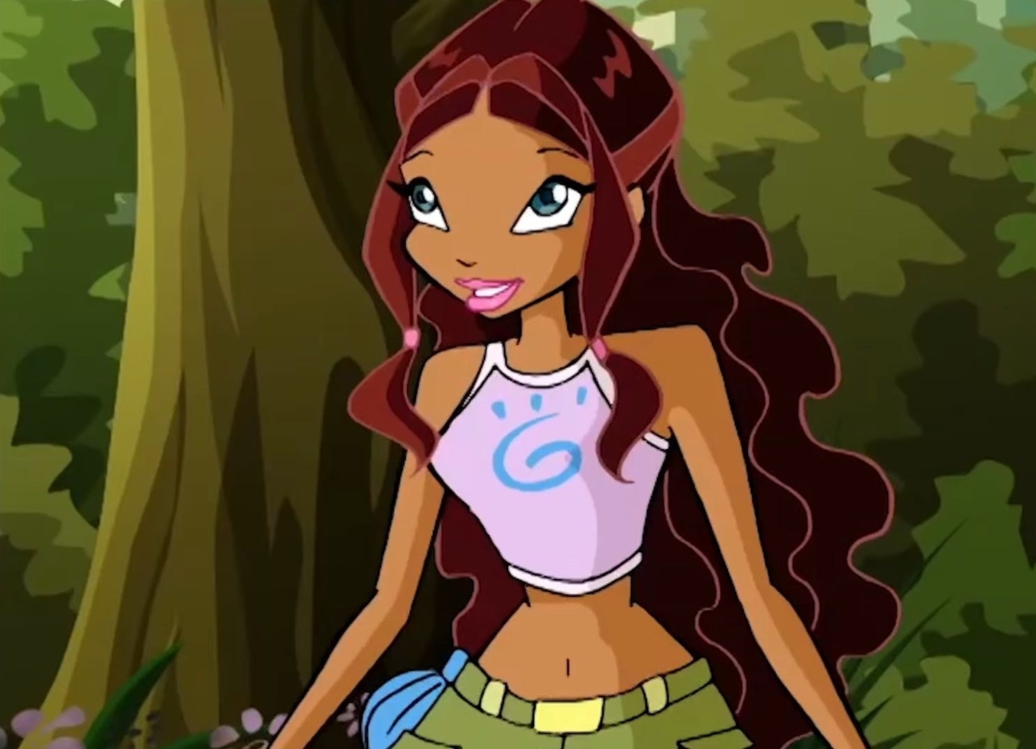 Aisha from the Winx Club cartoon