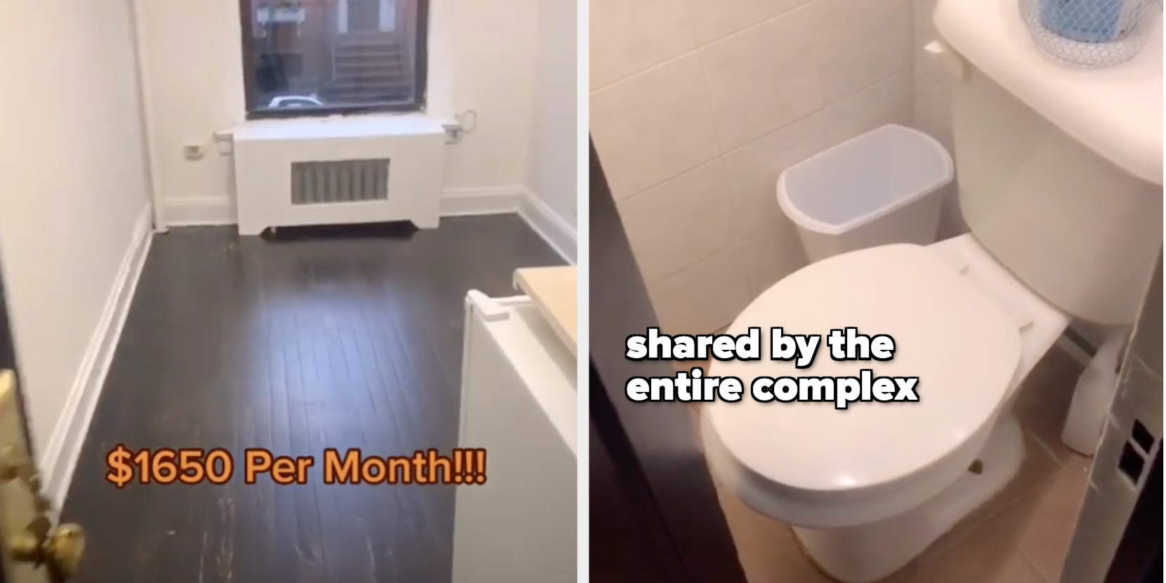 Look Inside Viral 'Worst Apartment Ever' in NYC With No Bathroom