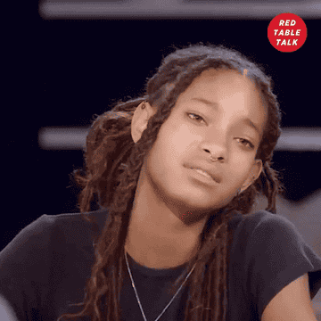 Willow Smith nods in understanding on Red Table Talk