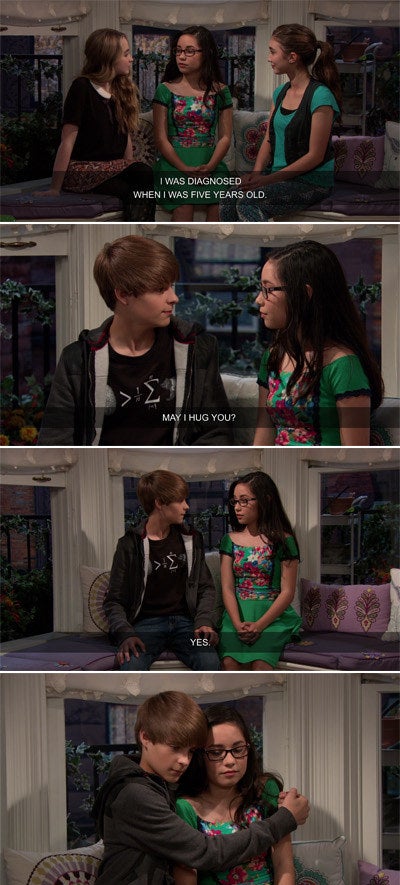 Smackle talking about having Asperger&#x27;s and Farkle hugging her