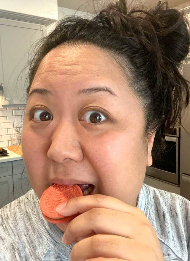 I Tried The Lady Gaga Oreos And Here S What They Actually Taste Like Somehow, mother monster herself has helped dream up a line of chromatica oreos, inspired by her album of the as lady gaga tells it, there's a meaning behind the cookie and its unorthodox color combination. i tried the lady gaga oreos and here s