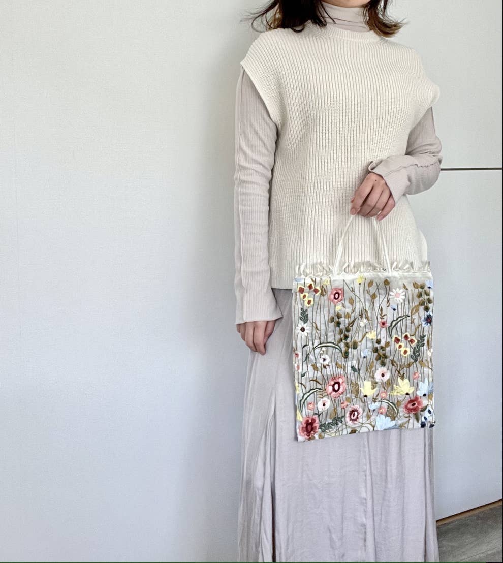 え 芸術品ですか Zaraの 新作バッグ お花の刺繍が美しすぎるよ え 芸術品ですか Zaraの 新作バッグ お花の刺繍が美しすぎるよ