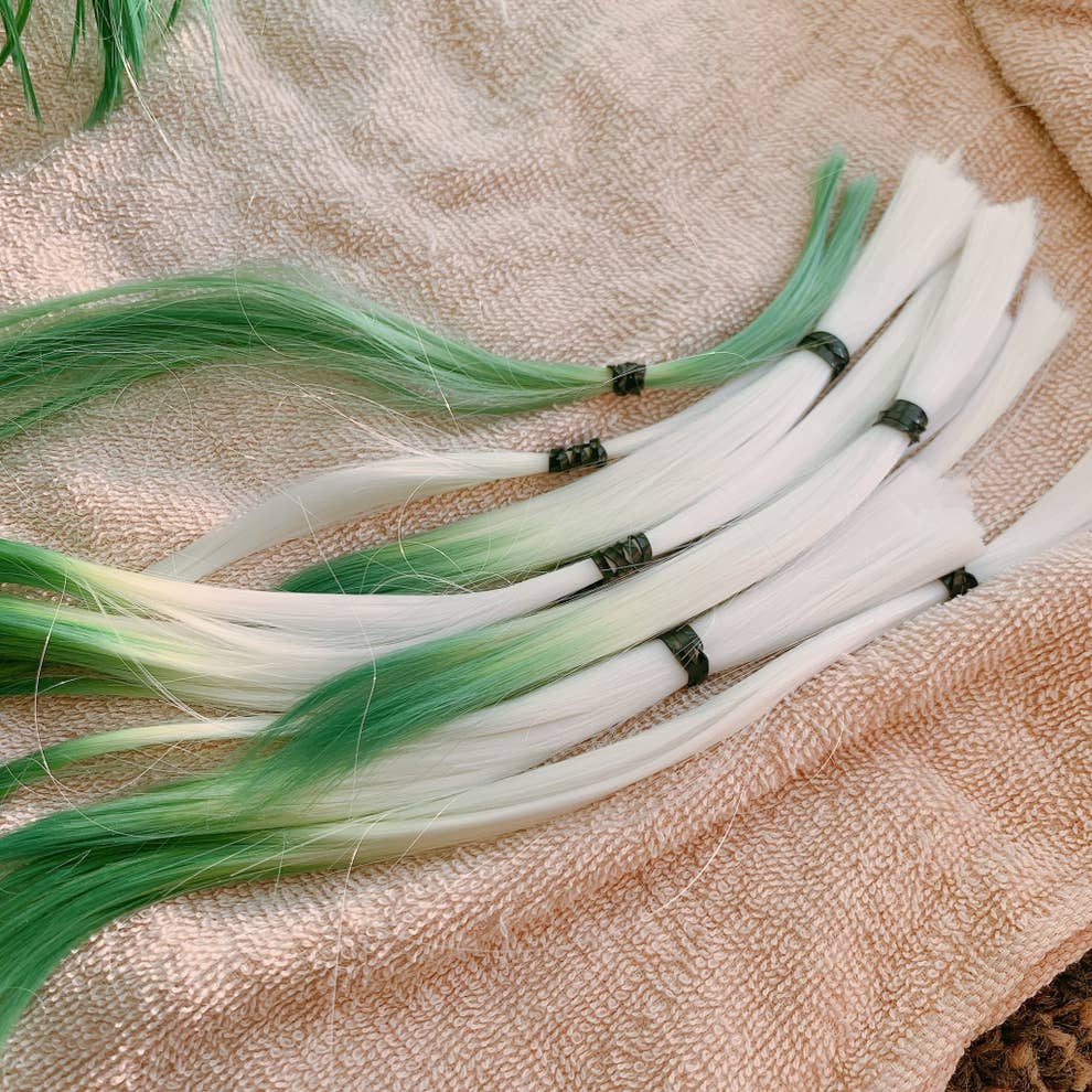 再現度高すぎィ 人気漫画の主人公の髪色を真似したら とんでもないネギができてしまった 再現度高すぎィ 人気漫画の主人公の髪色を真似したら とんでもないネギができてしまった