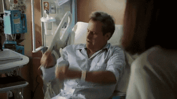 Will ripping an IV from his arm in &quot;The Newsroom&quot;