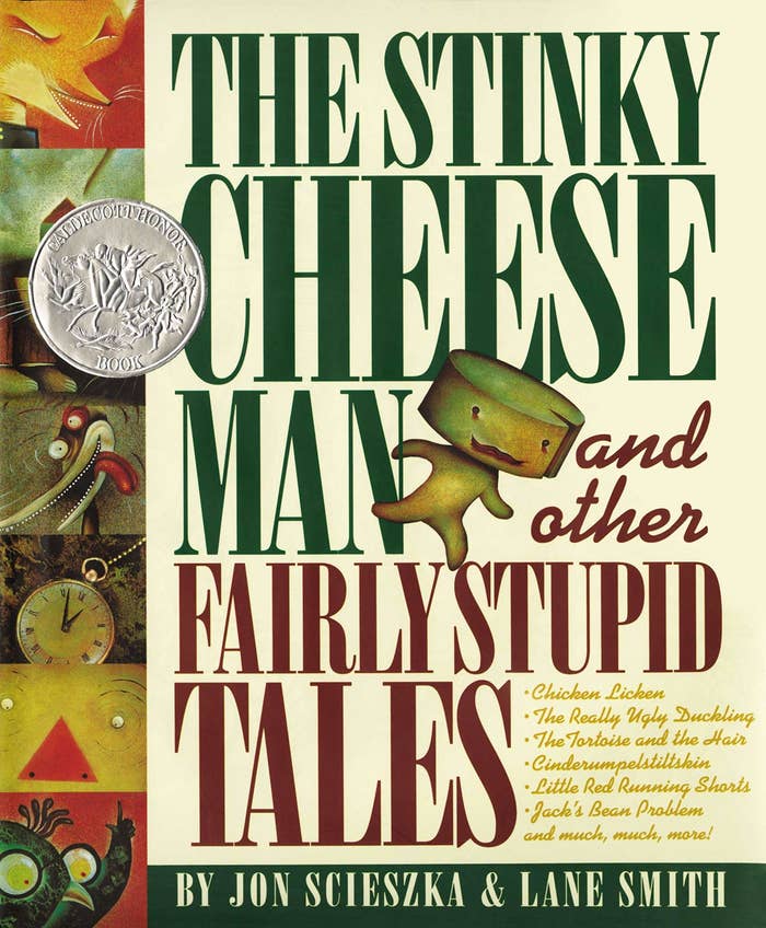 The cover for Stinky Cheese Man and Other Stupid Tales