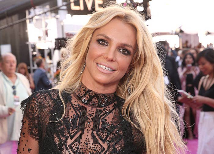 Britney Spears attends the 2016 Billboard Music Awards