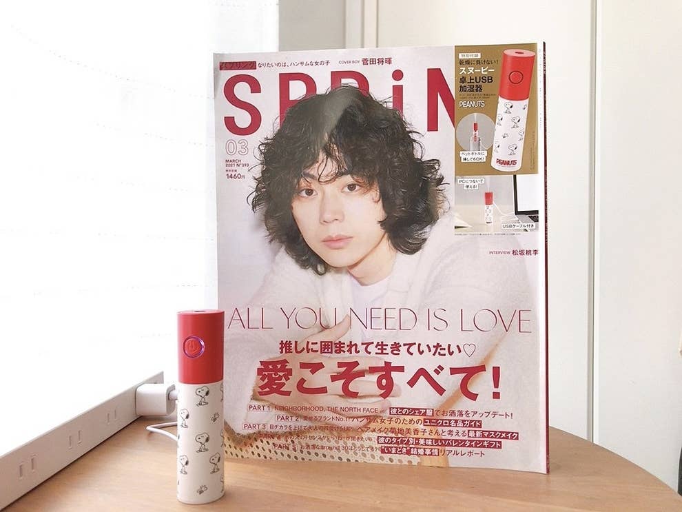 ちょっと豪華すぎじゃない 雑誌付録で スヌーピーの加湿器 がゲットできるなんて ちょっと豪華すぎじゃない 雑誌付録で スヌーピーの加湿器 がゲットできるなんて