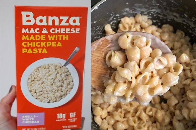Banza mac &#x27;n&#x27; cheese.