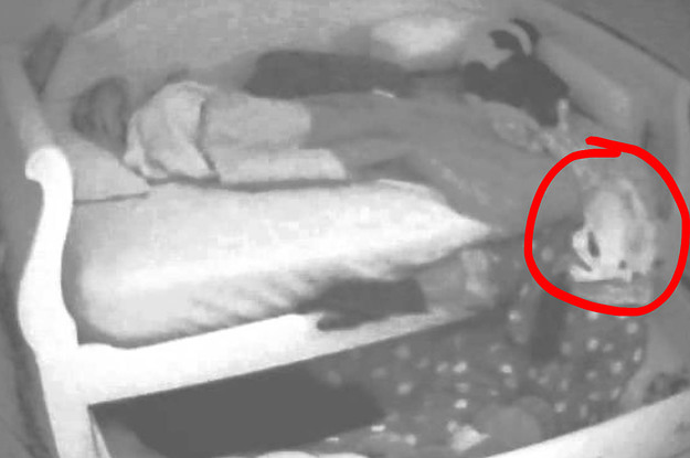A Killer Clown hiding under a child's bed