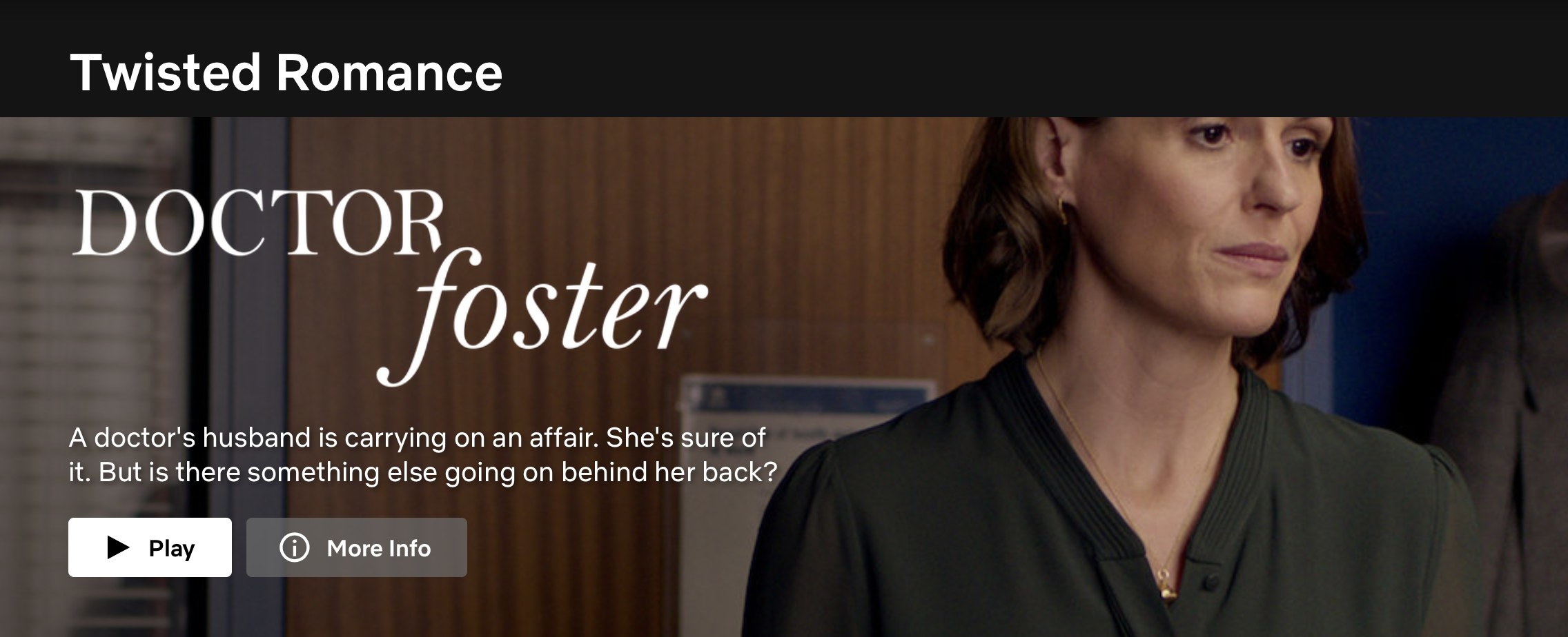 The cover of Twisted Romance with &quot;Doctor Foster&quot; on it 
