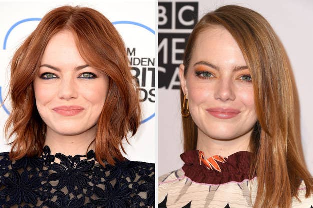 Celebrity Middle Part Vs Side Part Poll How to wear a middle part. celebrity middle part vs side part poll
