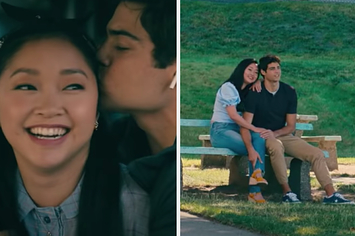 Peter and Lara Jean from "To All the Boys"