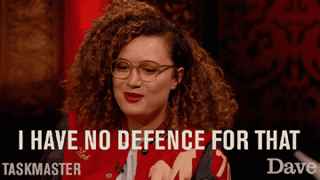 Rose Matafeo on &quot;Taskmaster&quot; saying, &quot;I have no defense for that&quot;