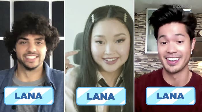 Noah, Lana, and Ross all answered "Lana"