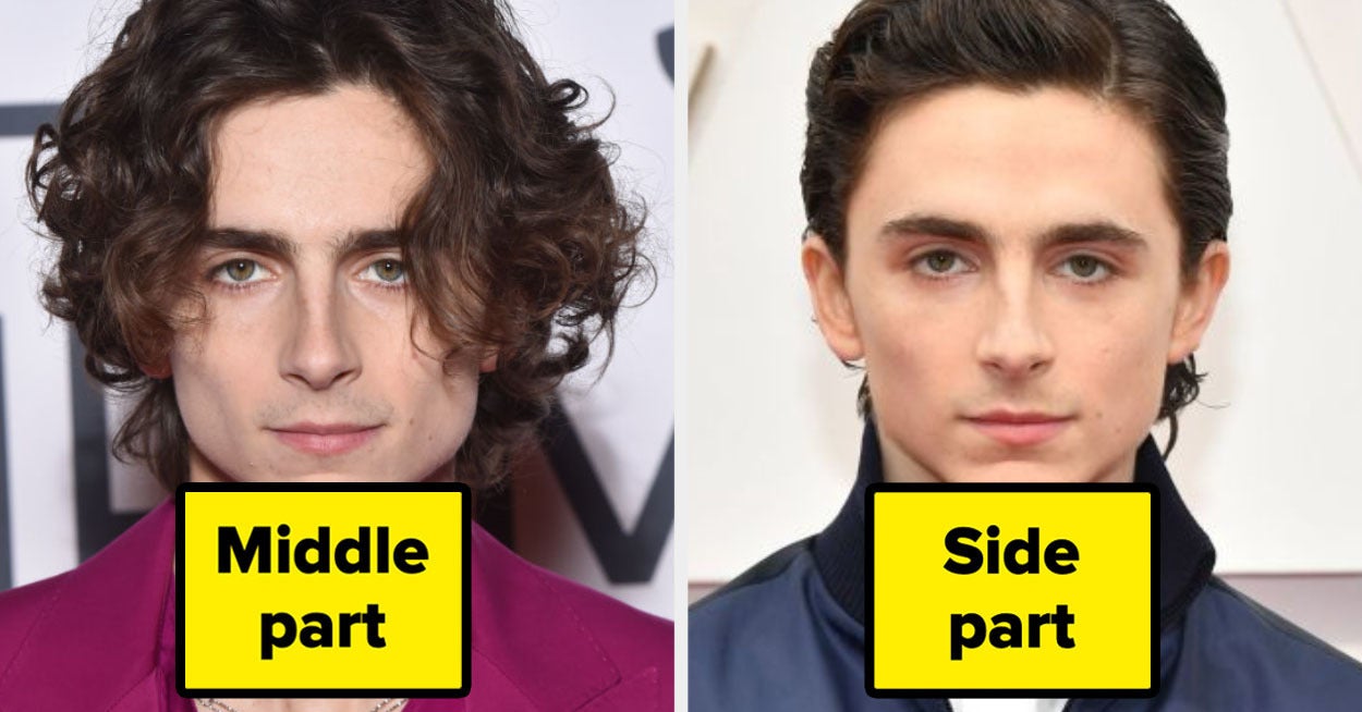 Celebrity Middle Part Vs. Side Part Poll