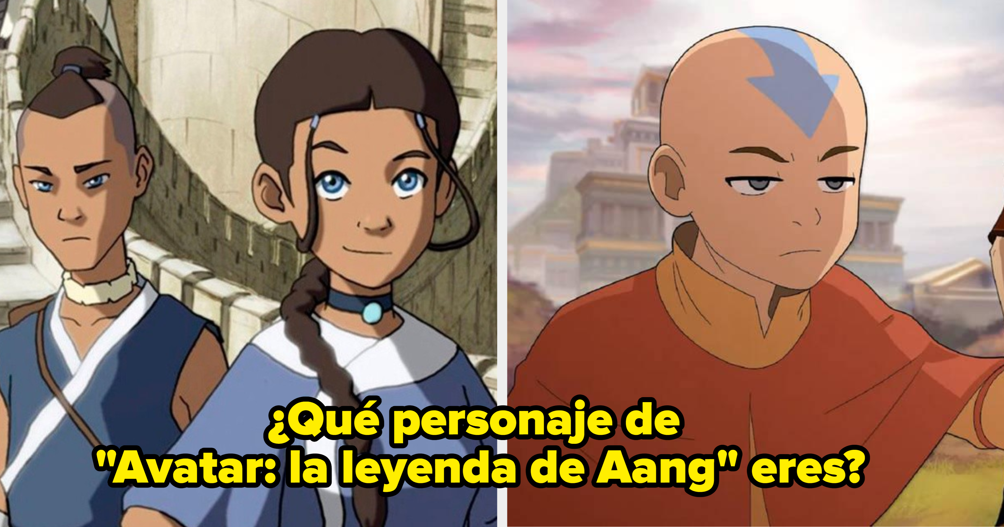 Mejores Personajes Avatar La Leyenda de Aang