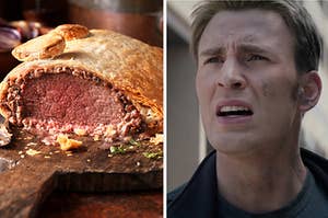 beef wellington and cap america confused