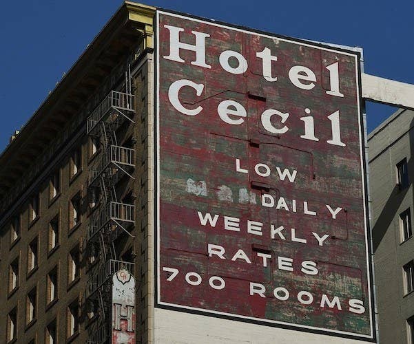 Image of the Cecil Hotel as it stands in 2013