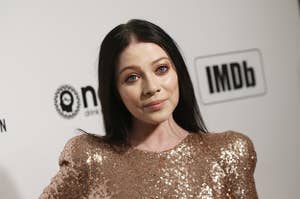 Michelle Trachtenberg at the Elton John AIDS Foundation Academy Awards Viewing Party in West Hollywood