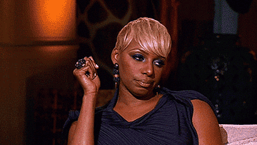 NeNe Leaks rolling her eyes