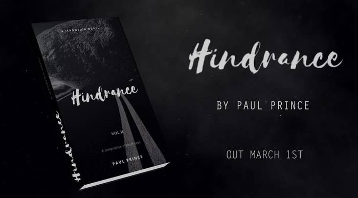“Hindrance” , the name of Paul Prince newest book. What is it about?