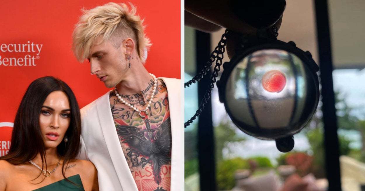 Machine gun Kelly appears to reveal that he carries the blood in Megan Fox’s chain