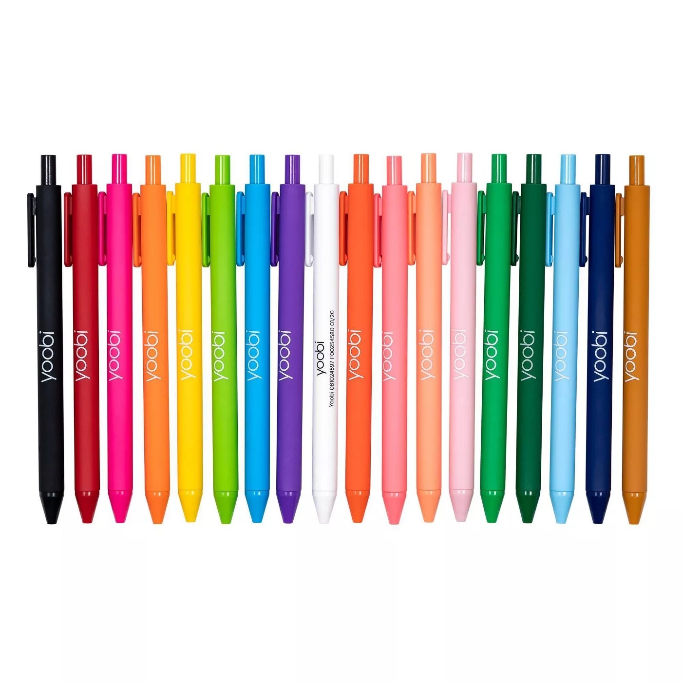 The Yoobi gel pens