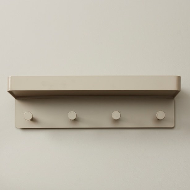 The wall hook shelf