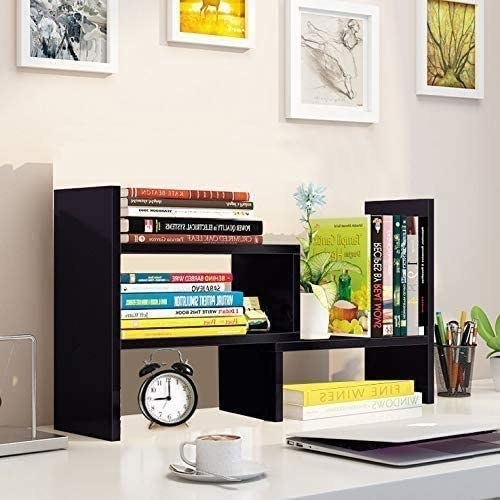 The wooden desktop organizer