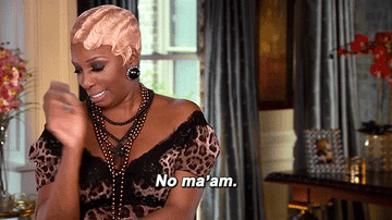 Nene waves her hand and says, &quot;No, ma&#x27;am,&quot; on RHOA