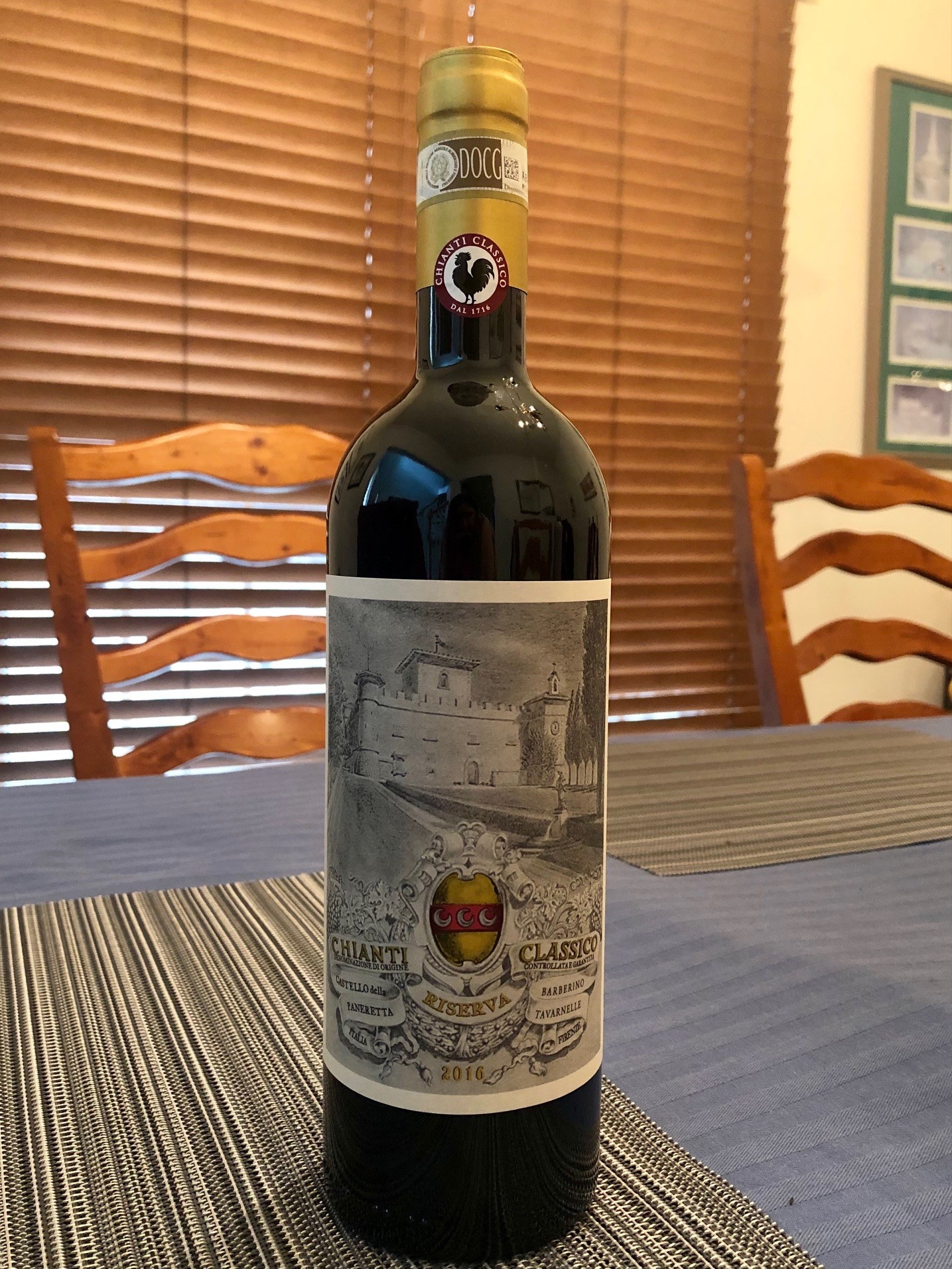 Bottle of Chianti