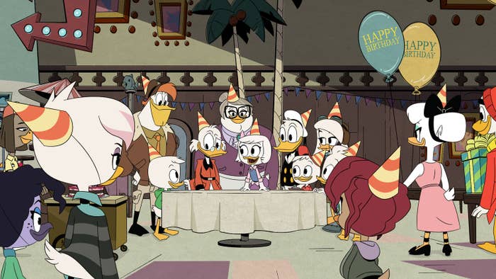 A photo from an episode celebrating Webby&#x27;s birthday