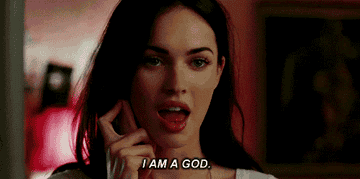 Megan Fox saying, &quot;I am a God&quot;