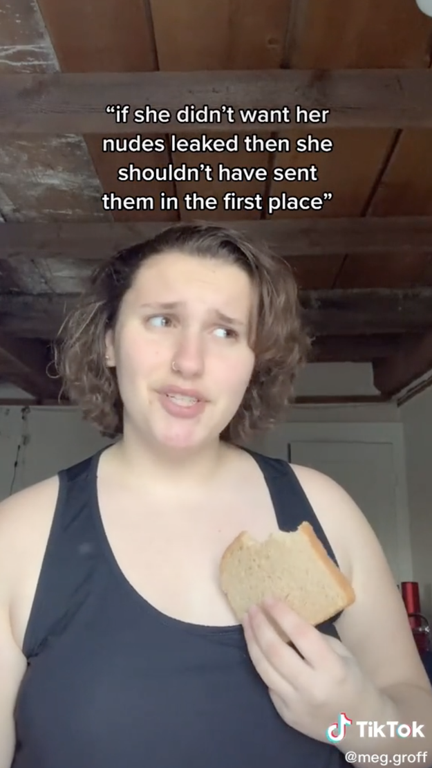 This Girl's Sandwich Analogy About Sharing Nude Photos Is Going Massively  Viral