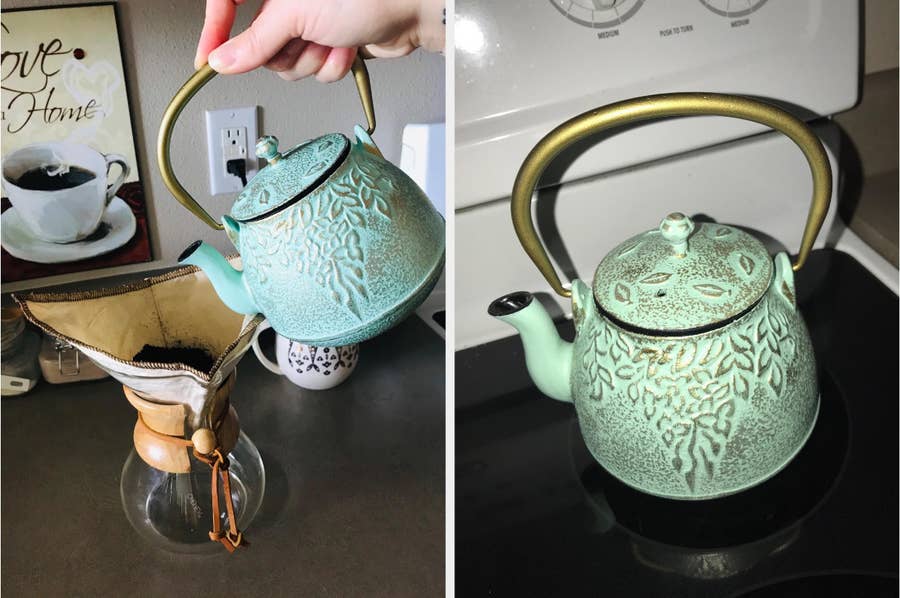 Toptier Mini Little Teapot, Super Small Cast Iron