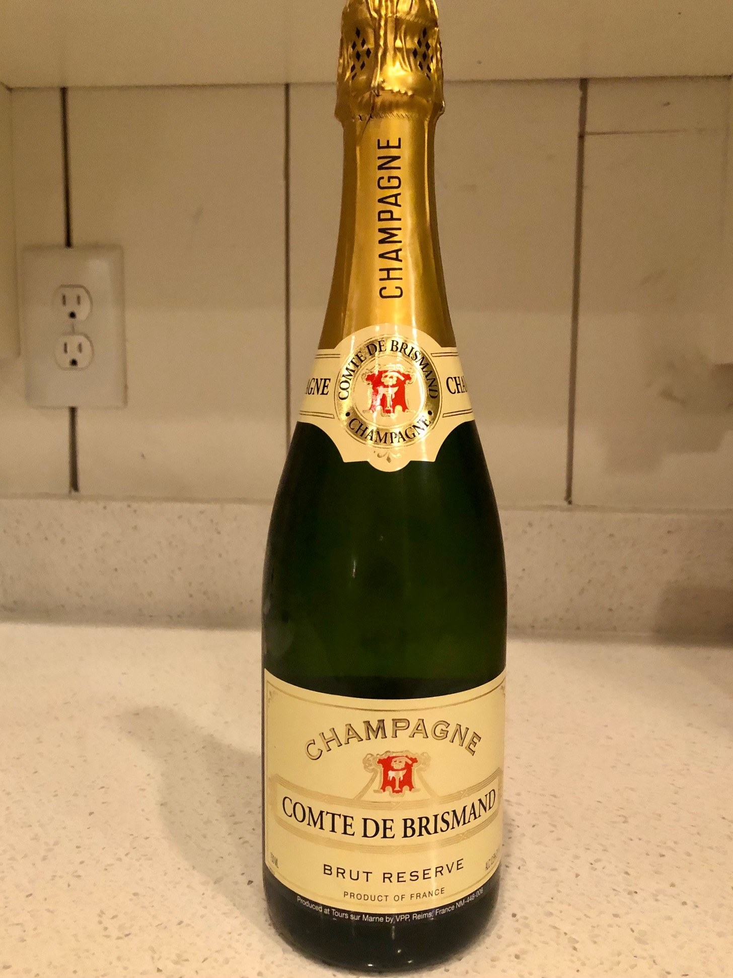 Bottle of champagne