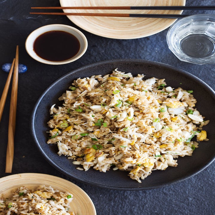 Crab fried rice.