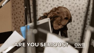 A woman says, &quot;Are you serious?&quot; on Rickey Smiley For Real