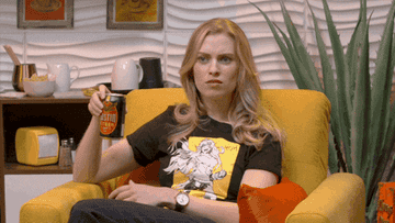 Barbara Dunkelman says, &quot;What the fuck?&quot; as she holds a beer on Always Open