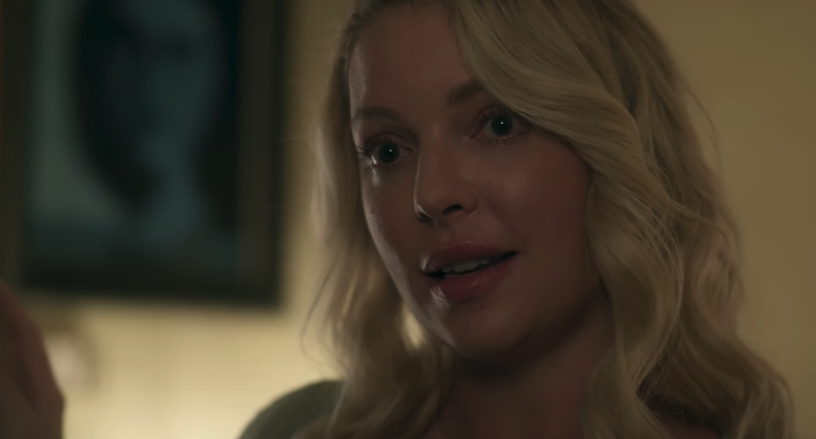 A closeup of Heigl&#x27;s character in Fear Of Rain