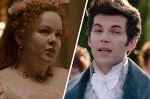 Penelope and Colin in Bridgerton