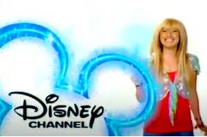 Ashley Tisdale making the disney channel mouse ears logo