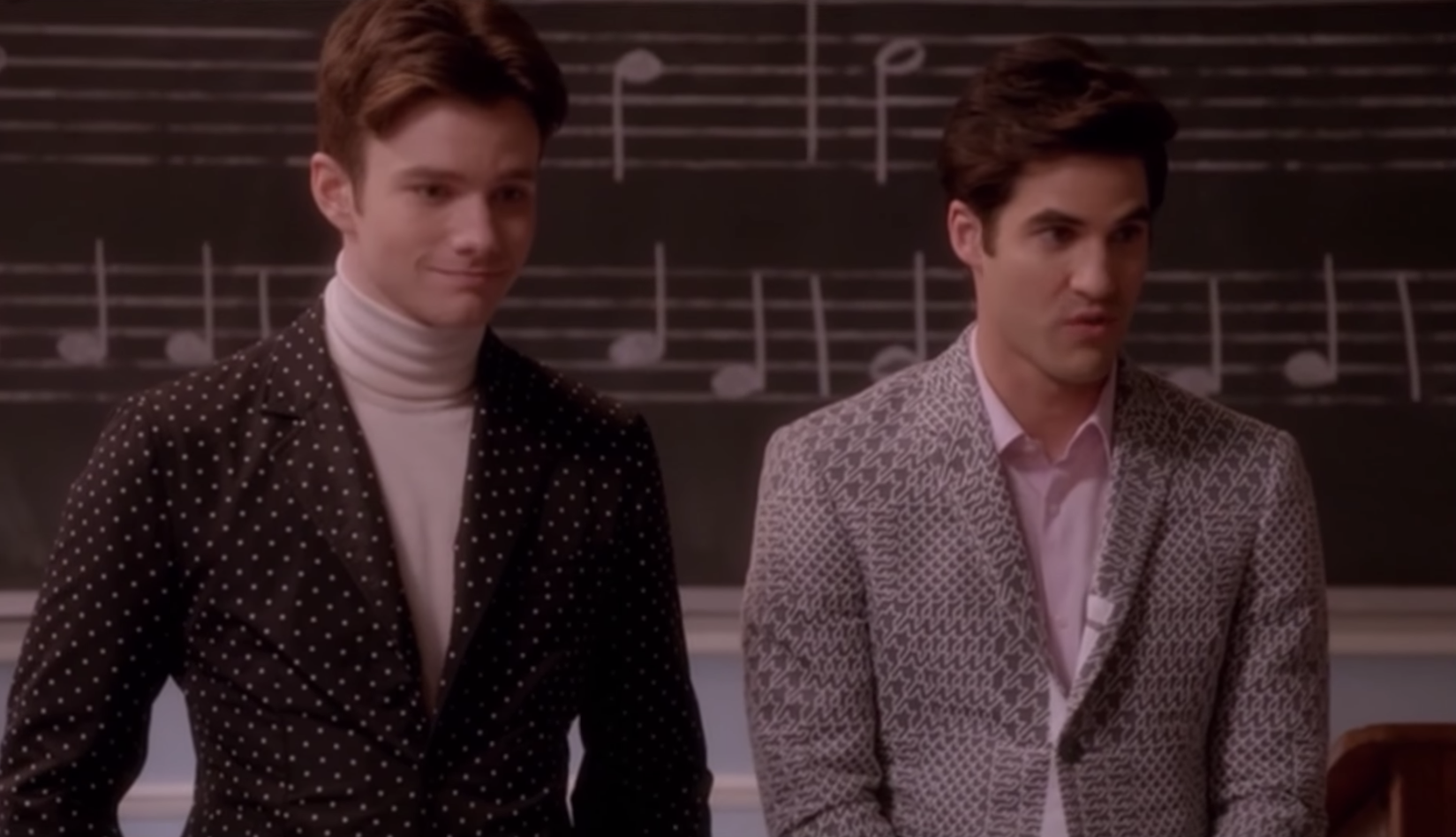 Kurt and Blaine together in Glee