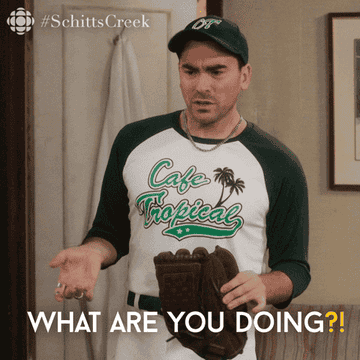 David Rose asks, &quot;What are you doing?&quot; on Schitt&#x27;s Creek