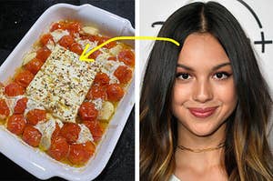 Feta pasta and Olivid Rodrigo 