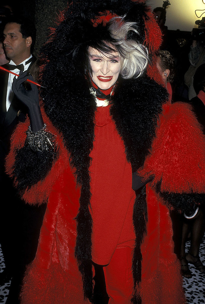 Glenn Close at the &quot;101 Dalmatians&quot; New York City Premiere in November1996