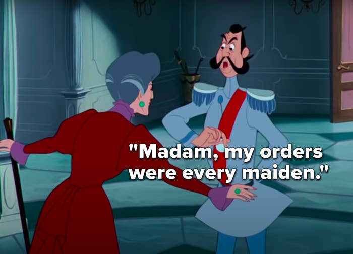 The Grand Duke says, &quot;Madam, my orders were every maiden&quot;