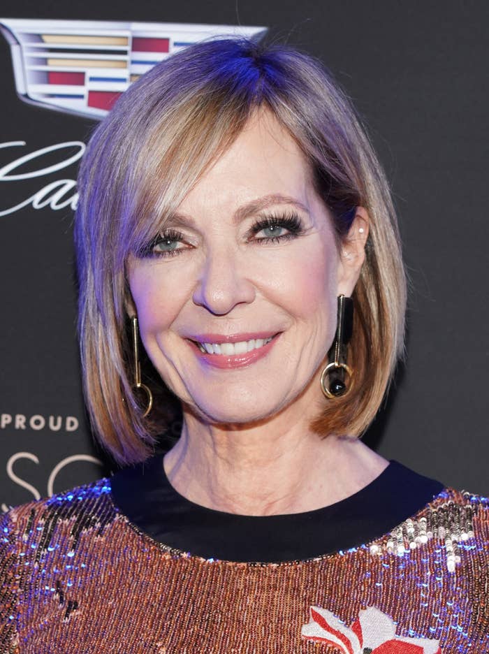 Allison Janney attends an Academy Awards event at Chateau Marmont in Los Angeles in 2020